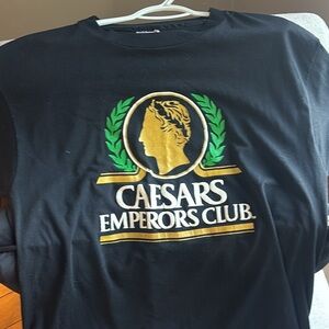 Hanes Black Poly-Cotton T-Shirt